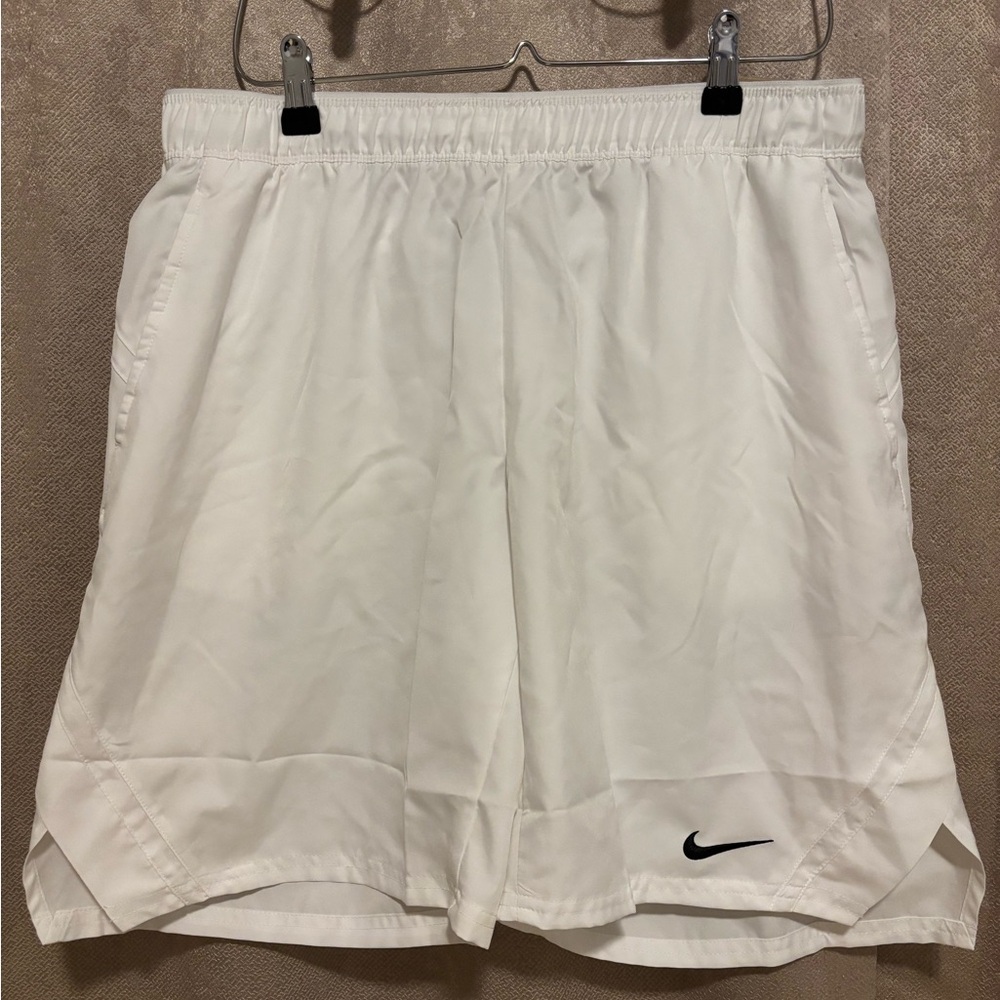 Nike Men's White Athletic Shorts